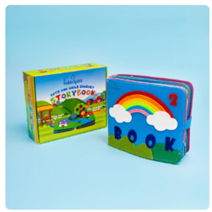 Recalled TheKiddoSpace Sensory Story Book with packaging