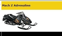 Recalled Mach Z Adrenaline Snowmobile