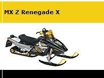 Recalled MX Z Renegade Snowmobile