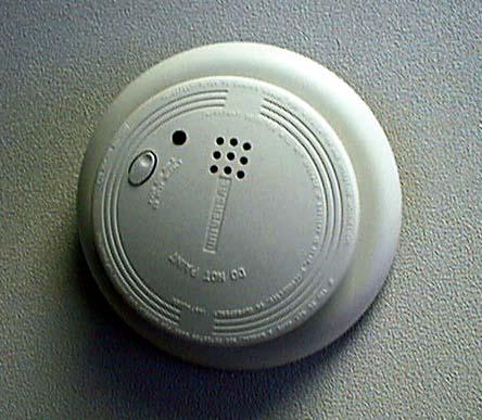 Recalled smoke alarm