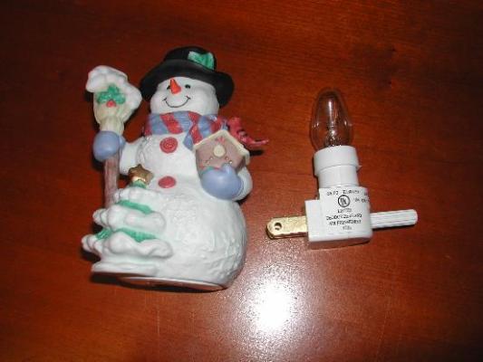 Recalled Snowman Nightlight Diffuser