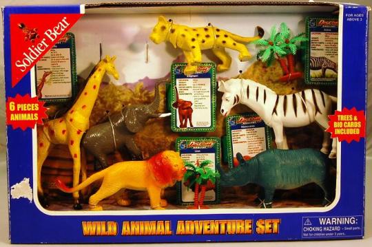 Recalled Wild Animal Adventure Set