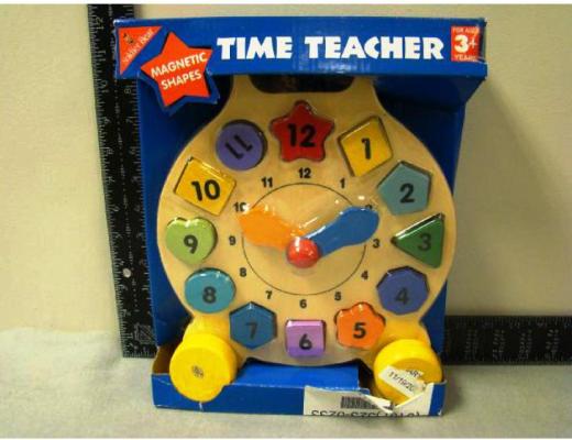 Recalled Time Teacher toy