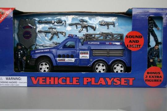 Recalled Vehicle Playset toy
