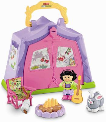 Little People Play 'n Go Campsite with Recalled Sonya Lee figure