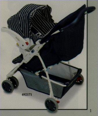 Recalled Evenflo On My Way Travel System with stroller