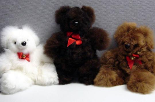 Stuffed Bears Inca Imports - Hazard: Detachable parts can present choking hazards and a sharp point hazard. - Action: Remove these stuffed bears from children and return them to the store for a full refund