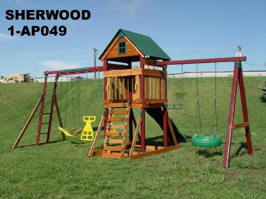 Recalled Sherwood Backyard Swing Set