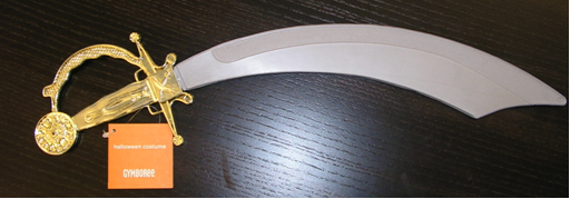 Recalled Toy Pirate Sword