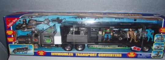 Recalled Invincibles Transport Converters Toy Set