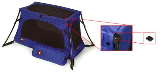Recalled "phil & teds" T2 Travel Cot