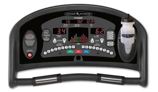 Recalled 2006 Model Year Premier Console (sold with Vision Fitness treadmill frames)