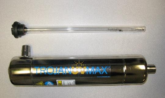 Recalled UV lamp and steel chamber