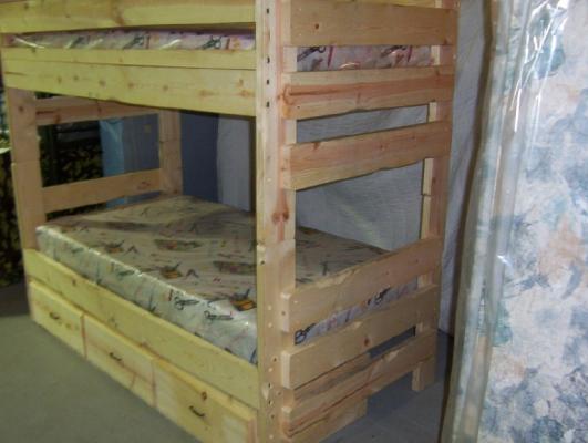 Recalled Twin/Twin wooden bunk bed