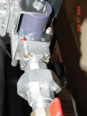 Recalled gas broiler