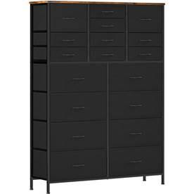 Recalled Vasicar 18-Drawer Dressers in black