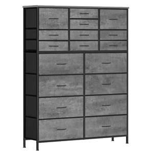 Recalled Vasicar 18-Drawer Dressers in gray