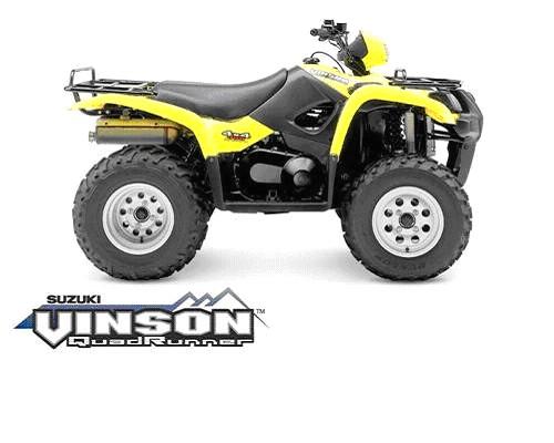 Recalled Suzuki Vinson ATV