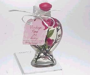 Recalled Vintage Rose Oil Lamp