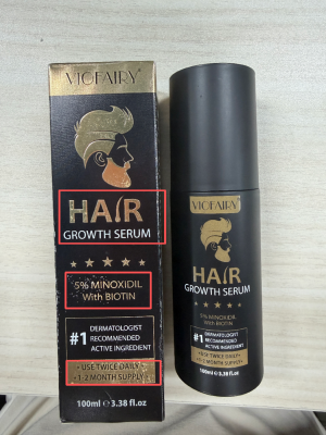 Recalled VIOFAIRY Hair Growth Serum bottle and packaging