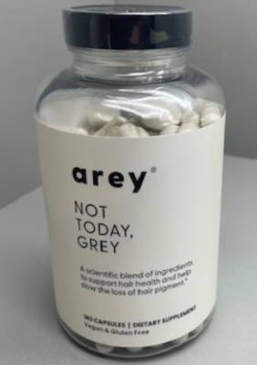 Recalled Arey, Not Today, Grey (180ct) - front