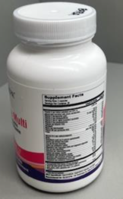 Recalled Bariatric Pal Ultra Multi Bariatric Multivitamin (90ct) - back