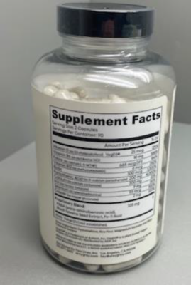 Recalled Arey, Not Today, Grey (180ct) - back