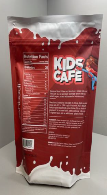 Recalled Zenbean Kids Café Instant Coffee+ Nutrition Original Latte (30srvs) - back