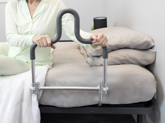 Recalled Vive Health Bed Rail Collection V (model number LVA2097SLV)