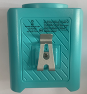 Recalled Rechargeable Portable Waist Fan (aqua)