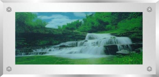 Recalled Kinetic Lighting Picture (Moveable Waterfall Picture)