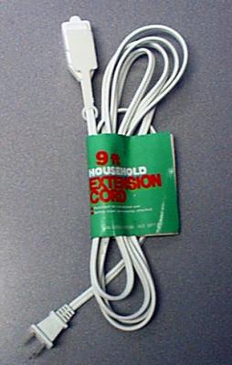 Recalled extension cord