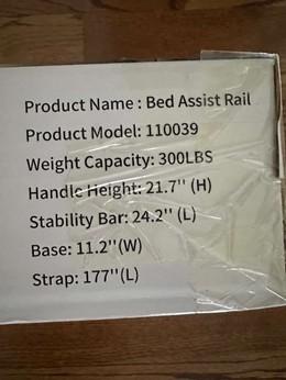 Violative Whomec Bed Rail – Model