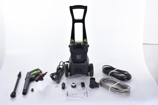 Recalled Workbless Electric Pressure Washer Model WB0301 with attachments - back view