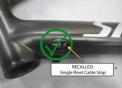 Picture of Recalled Bicycle Single Rivet Cable Stop