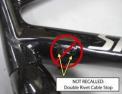 Picture of None Recalled Bicycle Double Rivet Cable Stop