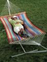 Recalled Multi Texteline Hammocks and Striped Quilted Hammocks