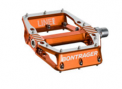Bontrager Line Pro flat bicycle pedal (orange)