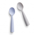 Recalled Miniware teething spoons in lavender and gray