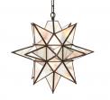 Oversized Morovian Star Pendant