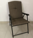 Recalled Folding Padded Patio Chair --Tan (Item #9043325)
