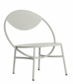 Recalled Arc Lounge Chair Frame in white