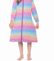 Recalled Ekouaer Store bathrobe with long-sleeves, pink rainbow  