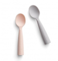 Recalled Miniware teething spoons in peach and gray