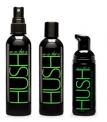 Recalled Hush gels, Hush sprays and Hush foam soap (black bottle/green lettering)