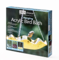 Recalled Birds Choice Hanging Acrylic Bird Bath Packaging