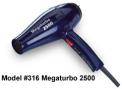 Recalled Mega Turbo 2500 hair dryer