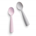 Recalled Miniware teething spoons in cotton candy and gray