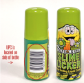 Location of UPC code on recalled Slime Licker Sour Rolling Liquid Candy – Sour Apple