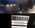 Location and format of serial number on recalled Westinghouse iGen4500DF Dual Fuel Portable Generator